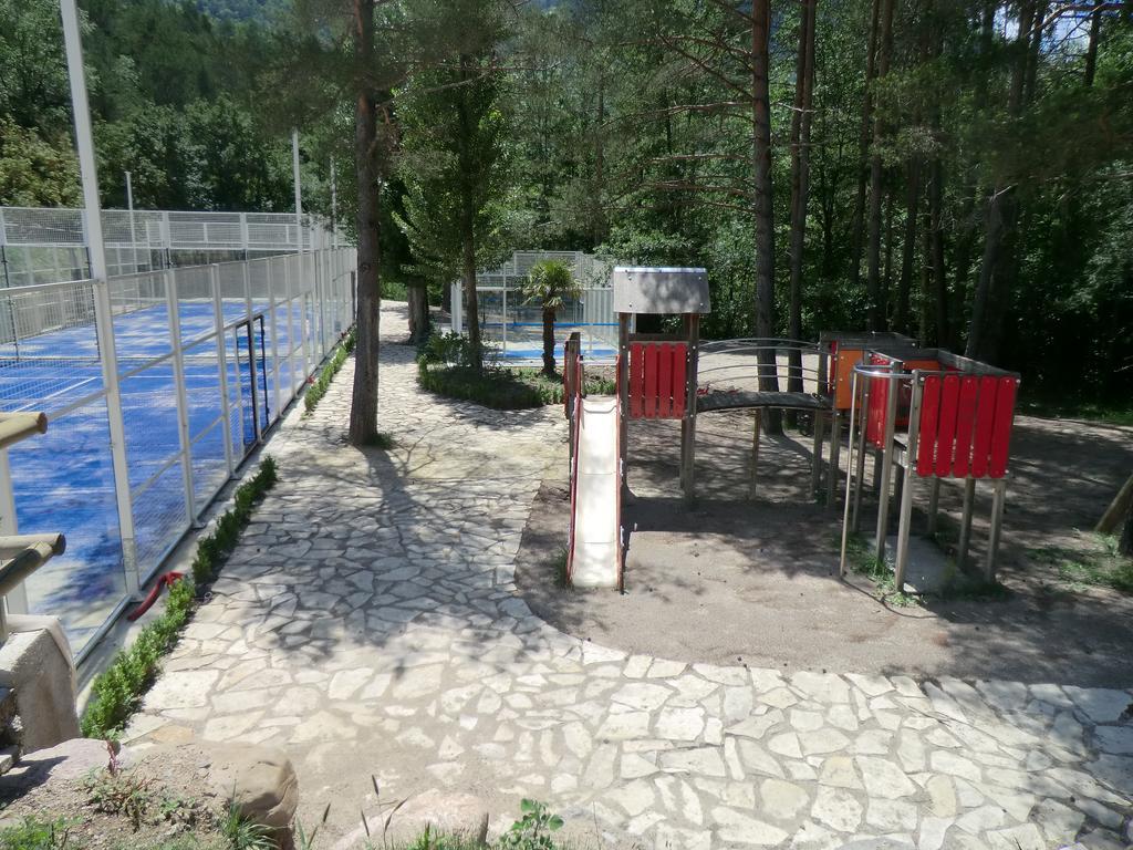 Camping L'Espelt La Pobla de Lillet Eksteriør billede