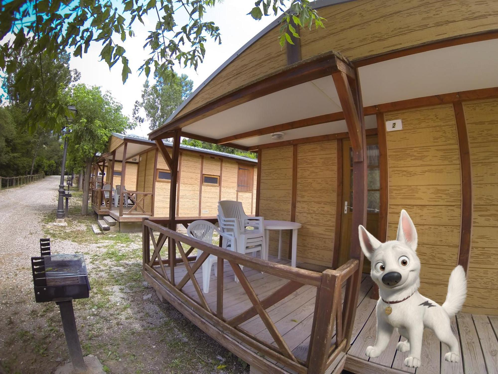 Camping L'Espelt La Pobla de Lillet Eksteriør billede