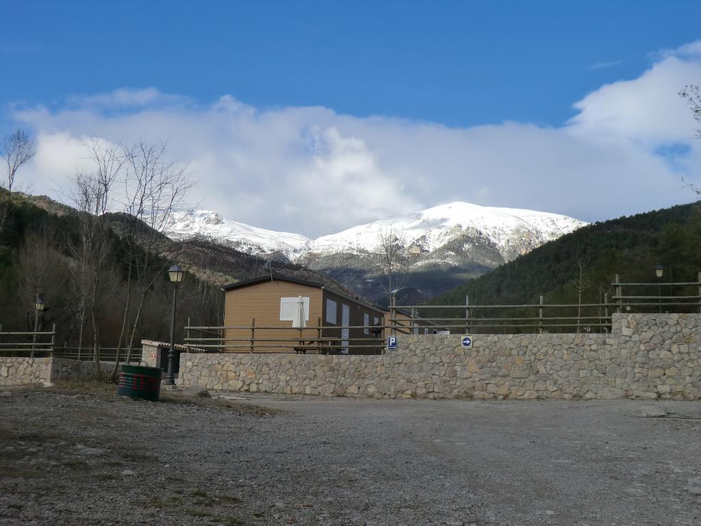 Camping L'Espelt La Pobla de Lillet Eksteriør billede