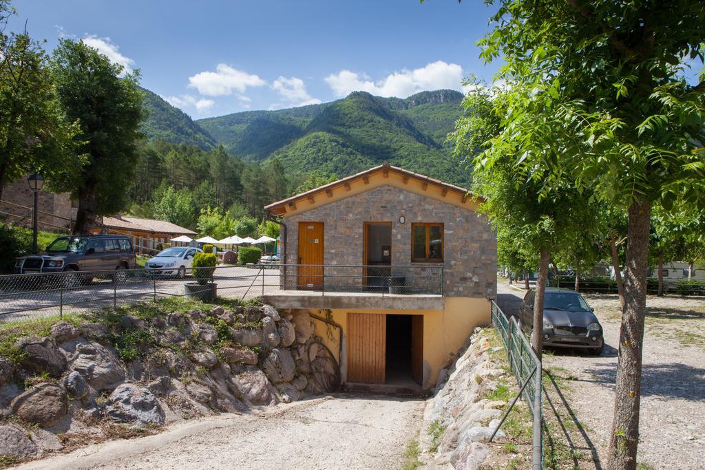 Camping L'Espelt La Pobla de Lillet Eksteriør billede