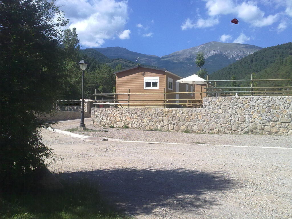 Camping L'Espelt La Pobla de Lillet Eksteriør billede